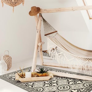 Tapis en vinyle érable, désert, décoration Talavera, tapis, décoration d'intérieur rétro, motif céramique, tapis de salon, décoration d'intérieur moderne # 15 p.