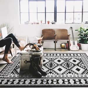 Sabrina Sea Sand Vinyl Mat, Floor PVC Mat, Linoleum Carpet, Nursery Vinyl Rug, Scandinavian Vinyl Mat #45BH