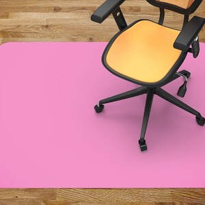 Chair Mat Light Pink Chair Mat Office Chair Mat Chair Floor Protect Kids Play Mat Area Floor Mat Waterproof Carpet Gift Idea Etsy