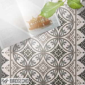 Barcelona Neutrale Vinyl Matte, Wohnzimmer Dekor, Talavera Decor, Linoleum Teppich, Komfort Matte, Fliesen PVC Matte, Teppiche, Moderne Boden Dekor #55T