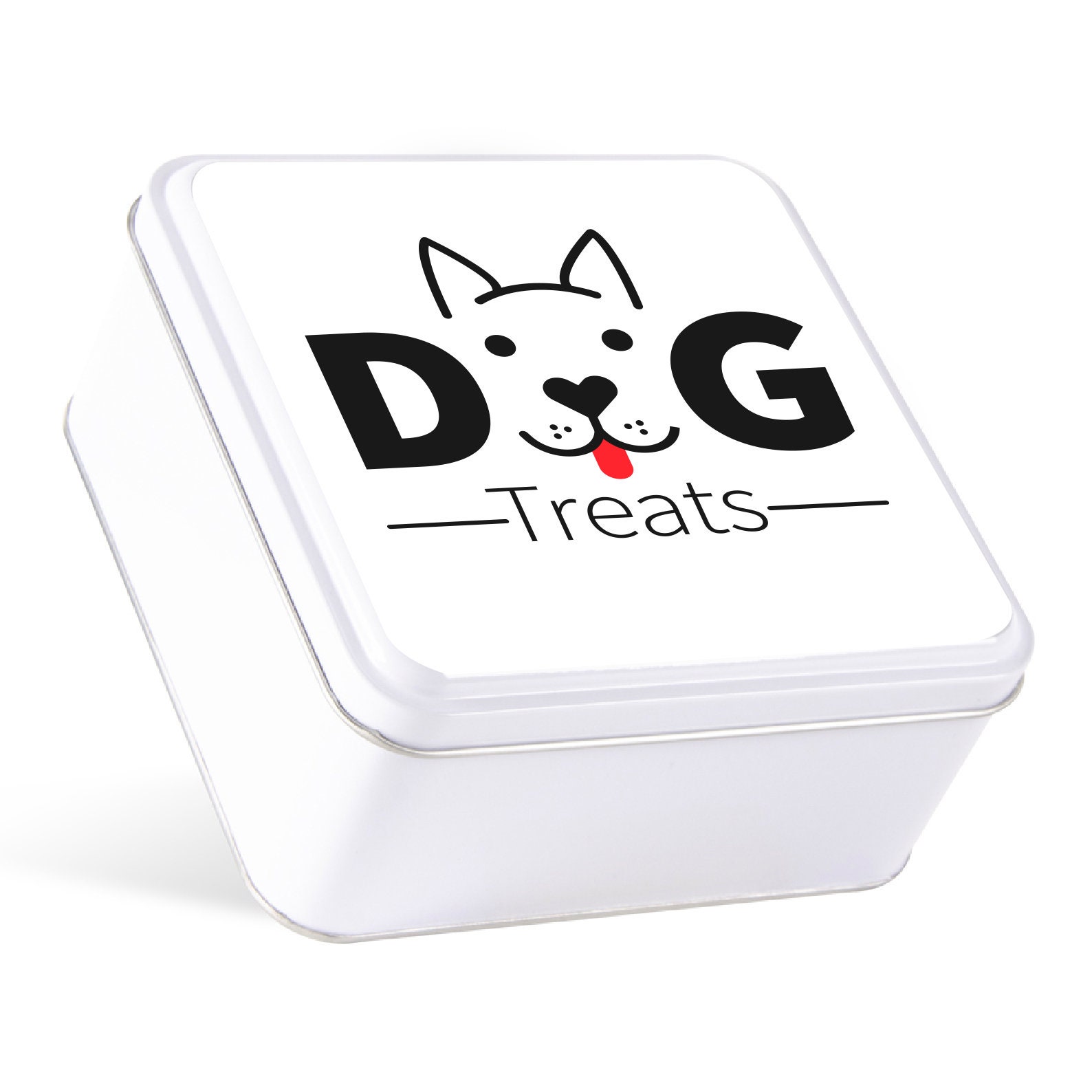 Dog Treat Tins Biscuit & Food Storage Dog Treat Tin Great Etsy