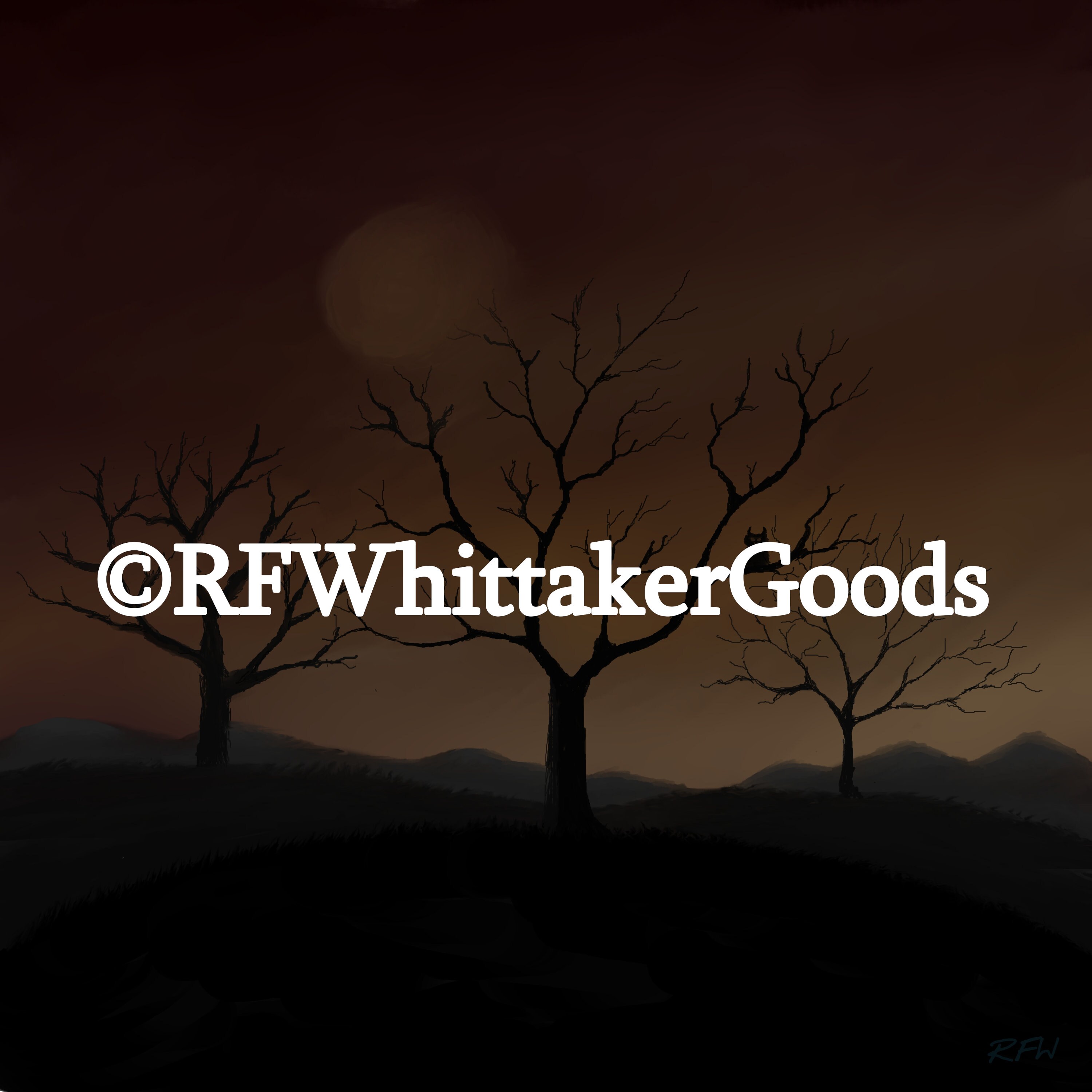The Spooky Hills 1 Digital Wallpaper and Printable | Etsy