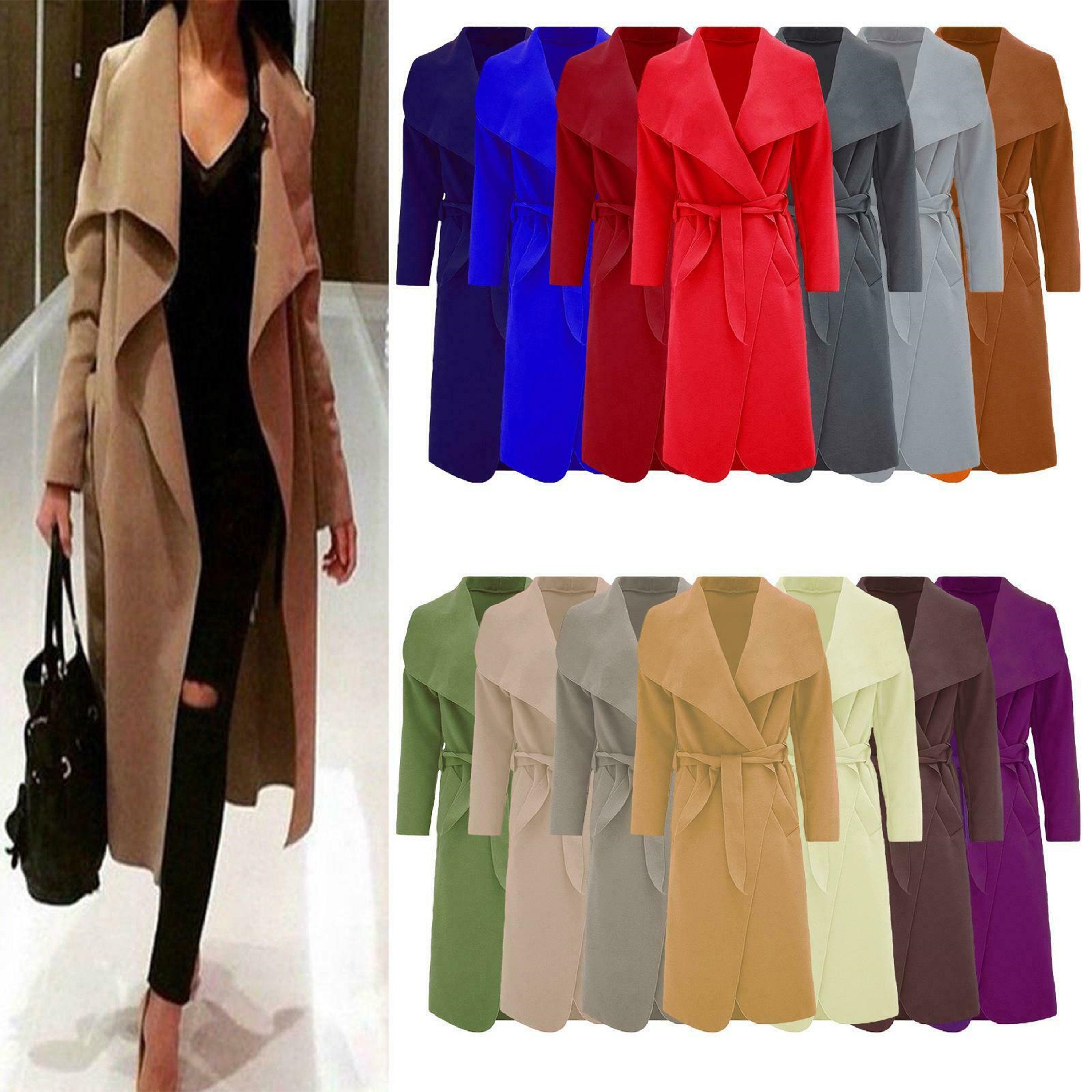 Waterfall Coat - Etsy