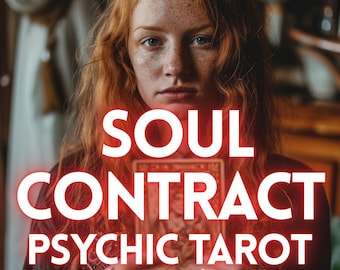 soul contract reading – intuitive and empathic insight into karmic lessons, love & past life connections