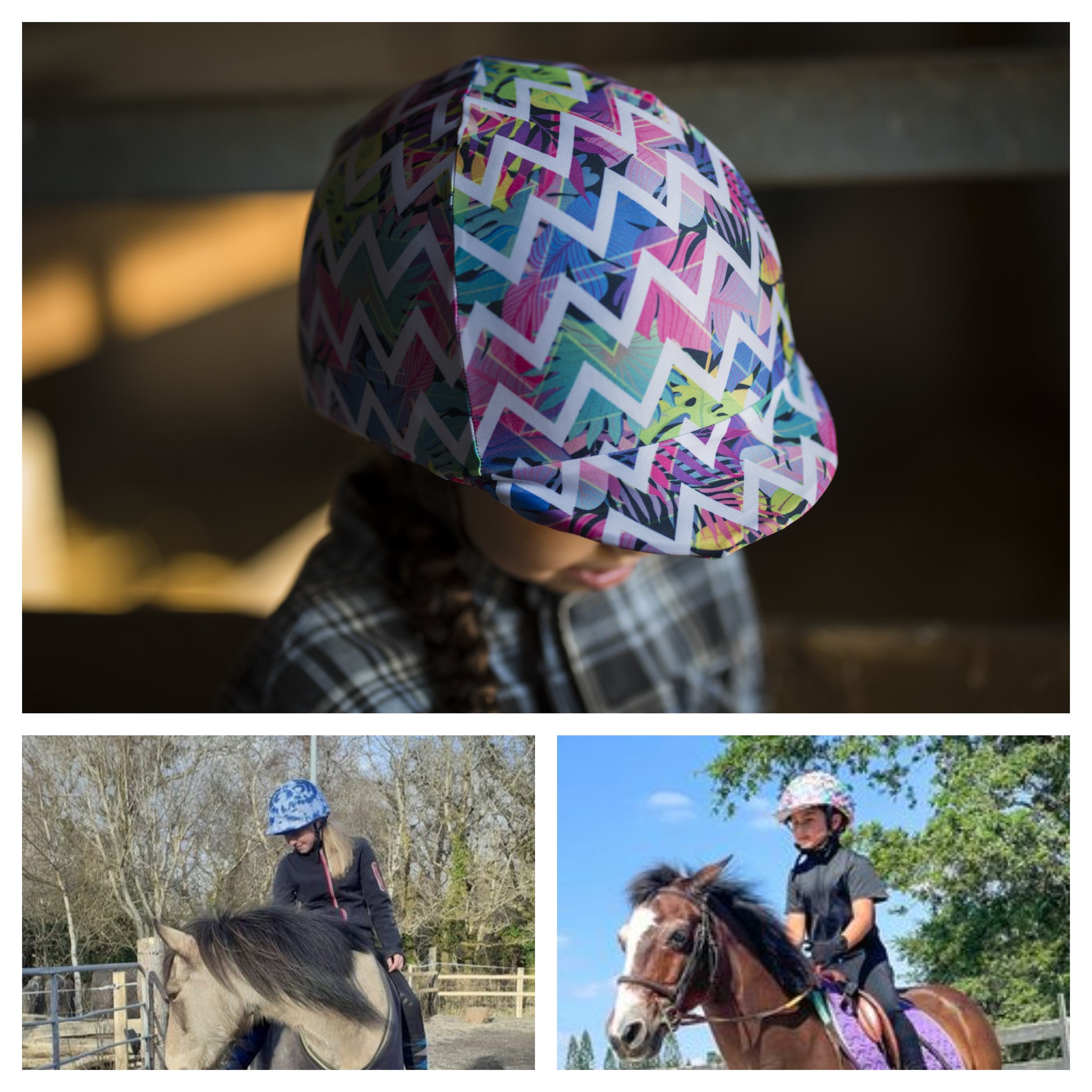 Equestrian Helmet Cover equestrian gift great for horse and Etsy