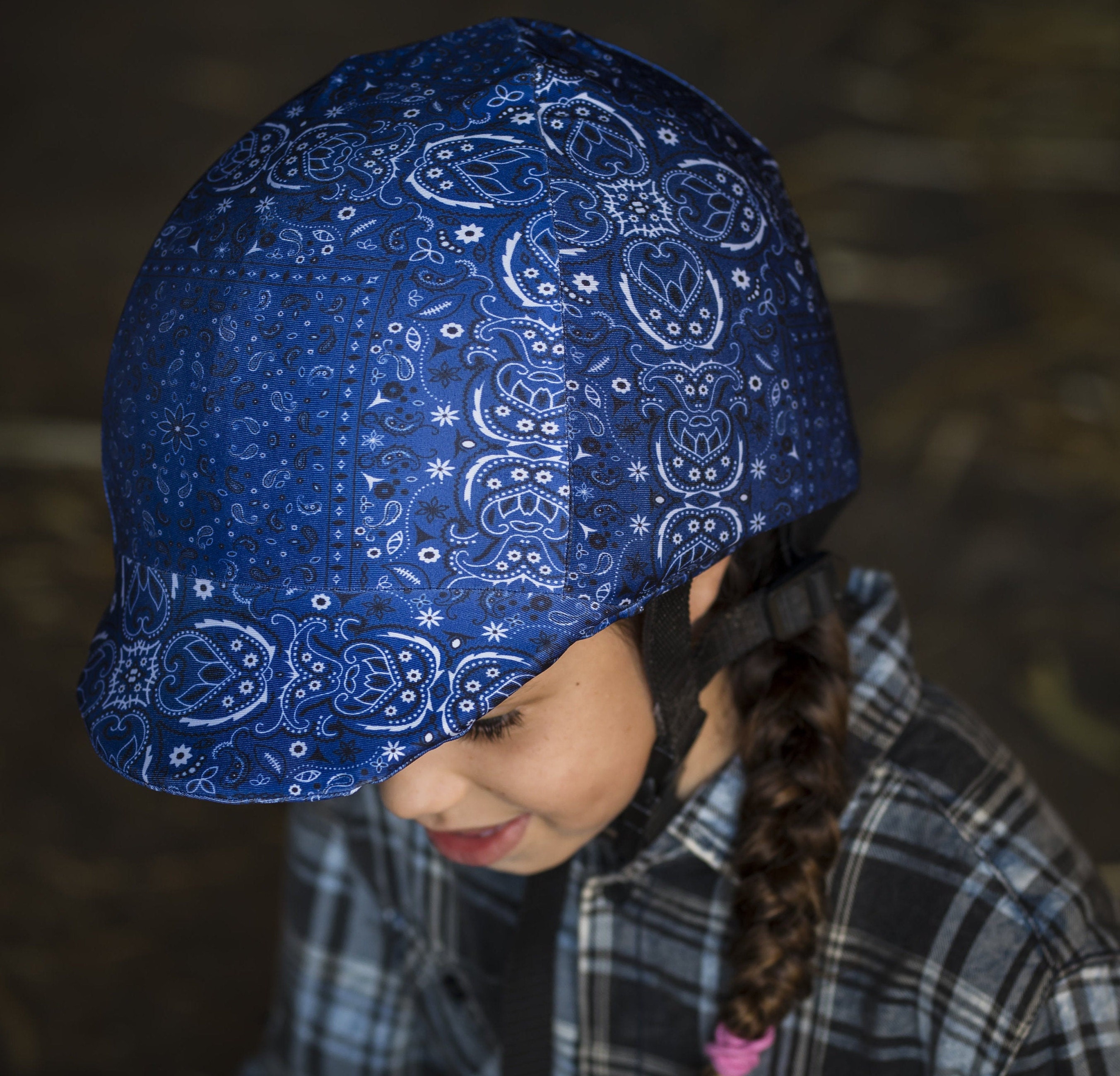 Equestrian Helmet Cover equestrian gift great for horse and Etsy