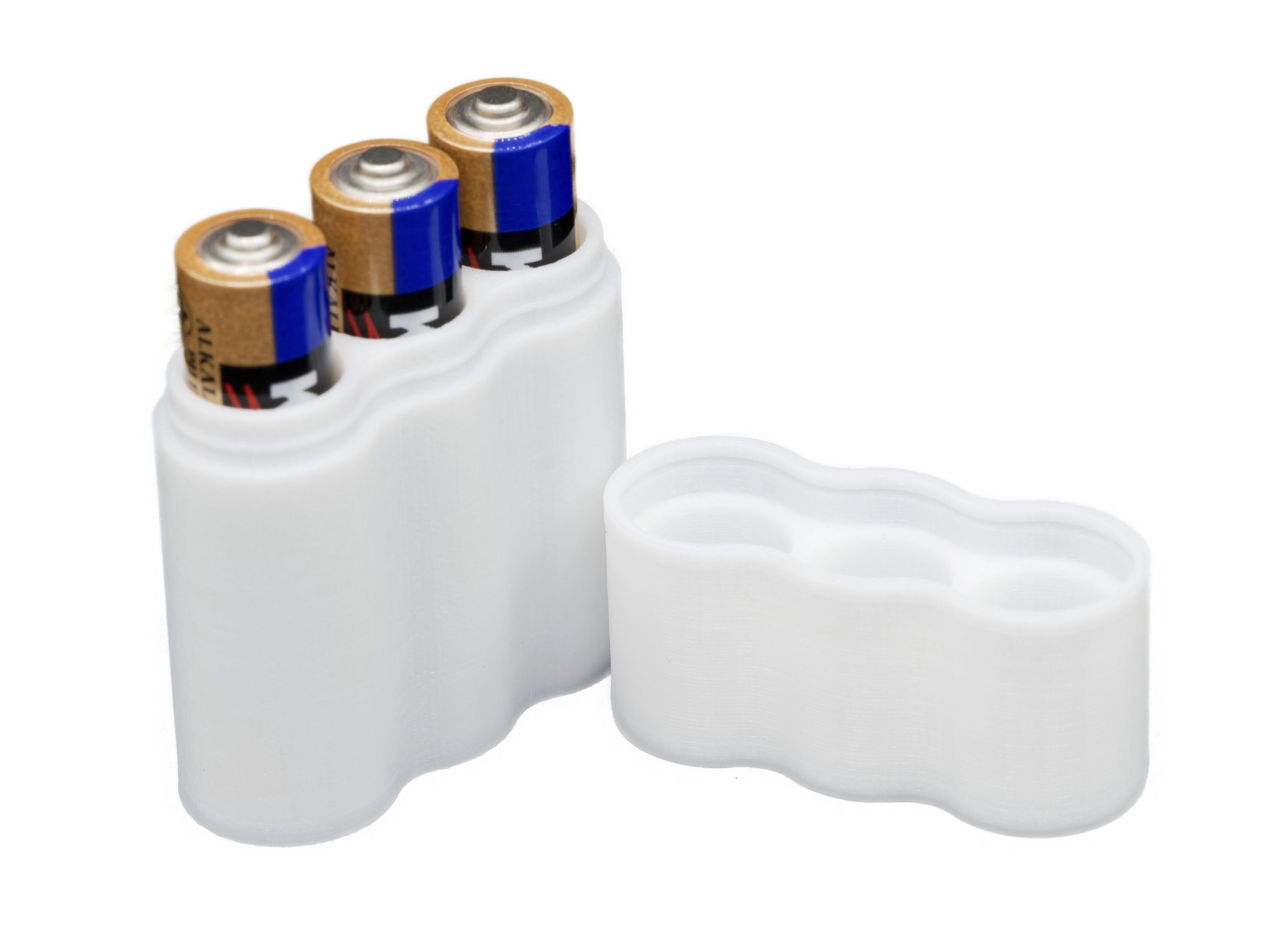 AAA Slimline Battery Travel Case for 3x AAA 2 pack Etsy