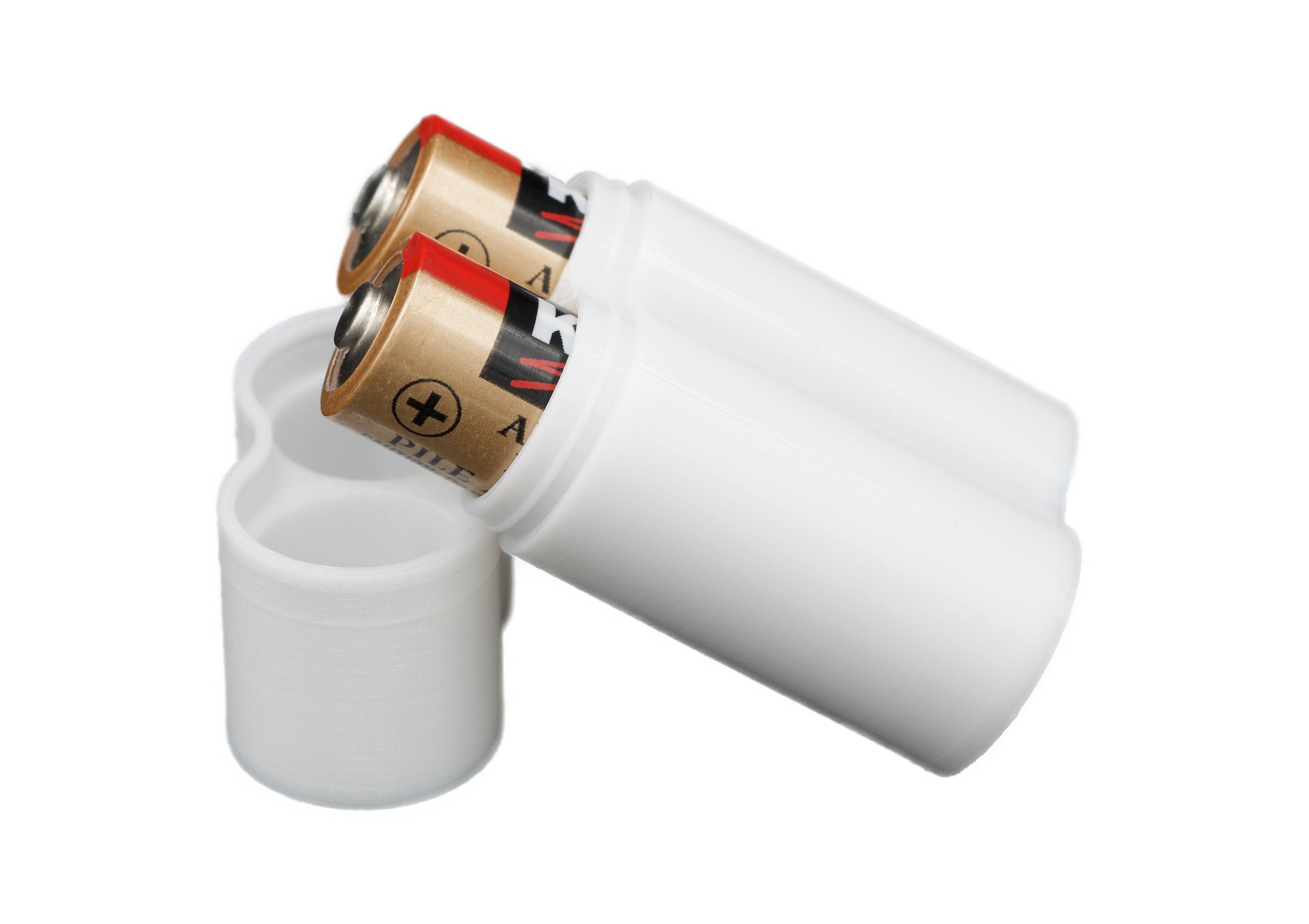 AA Slimline Battery Travel Case for 2x AA 2 pack Etsy