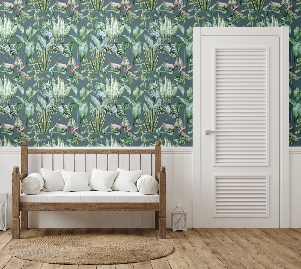 Chloe Blackman Original Wallpaper Design. Non-woven Paste the - Etsy