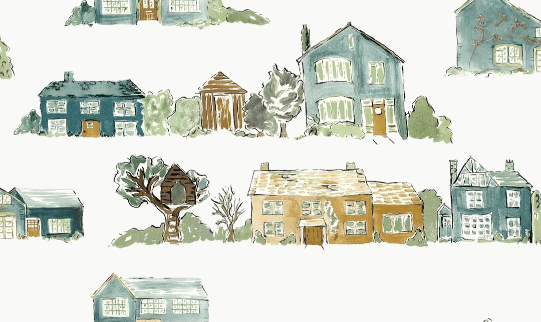 Chloe Blackman Original Wallpaper Design. Non-woven Paste the Wall