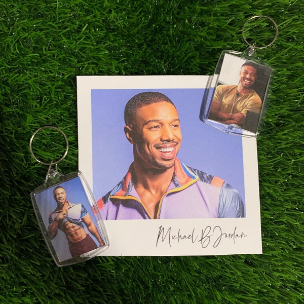 Michael B. Jordan Keychain & Print