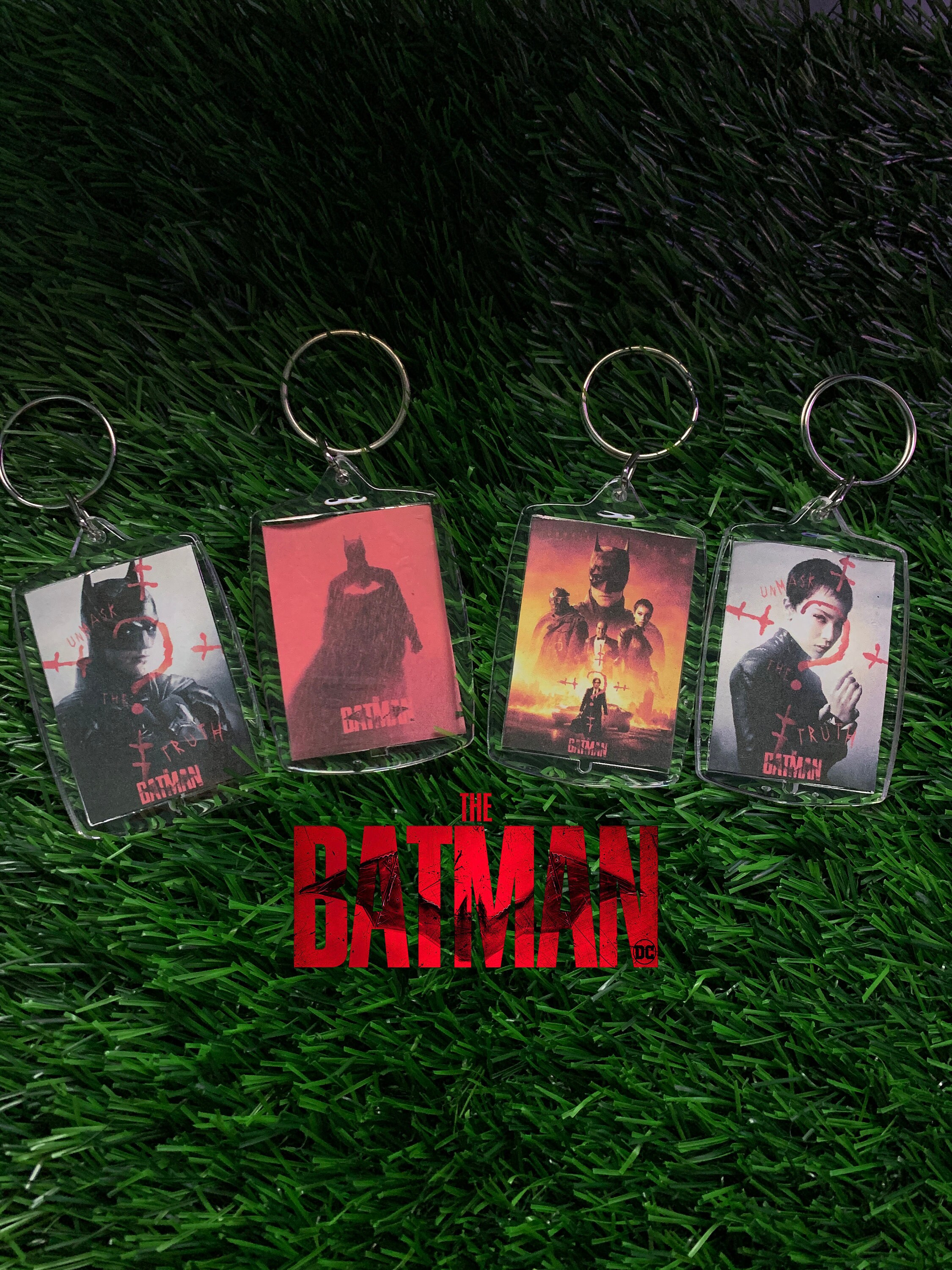 The Batman Keychain Etsy