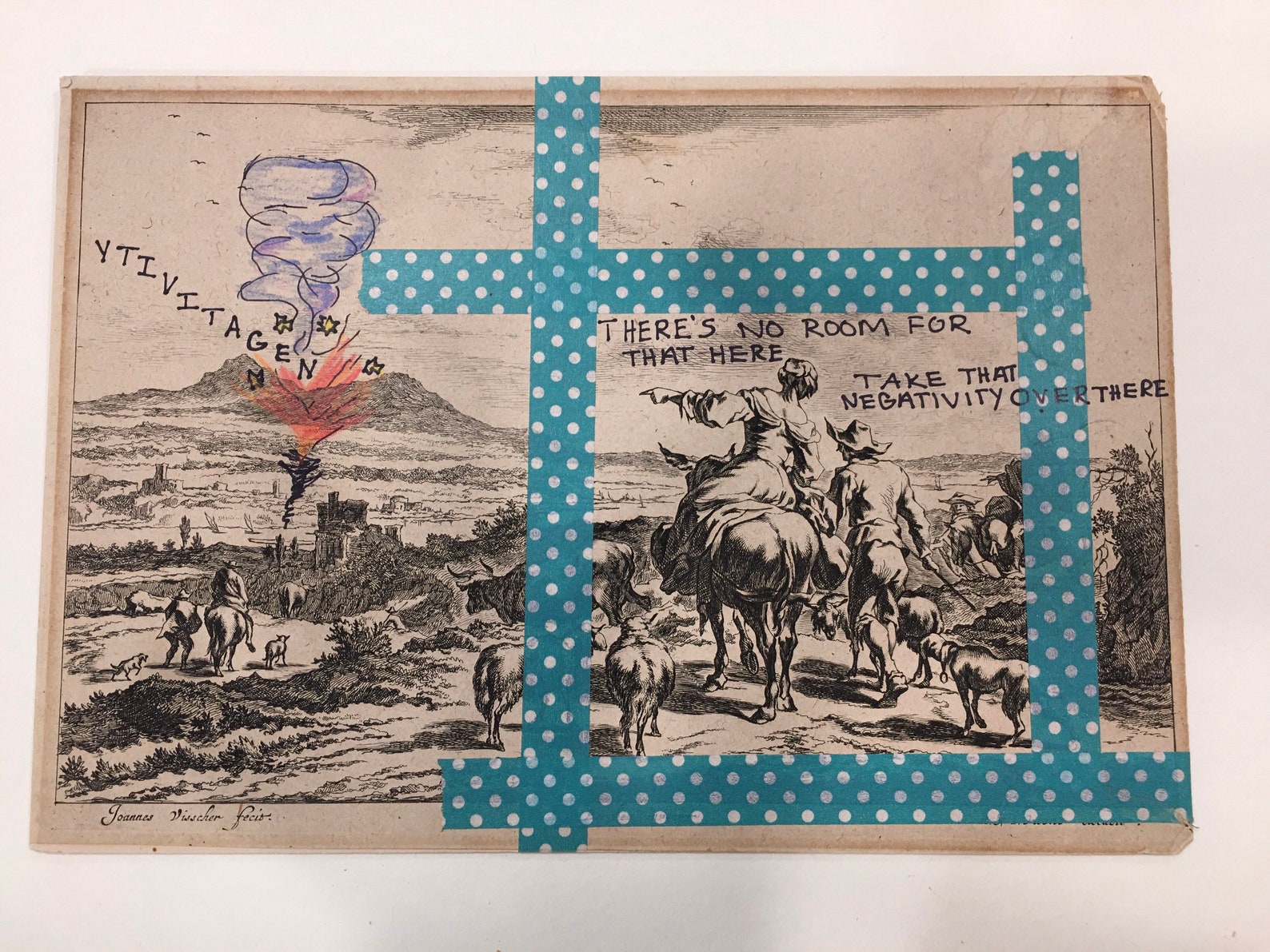 Recreated Vintage pen and ink artwork Etsy