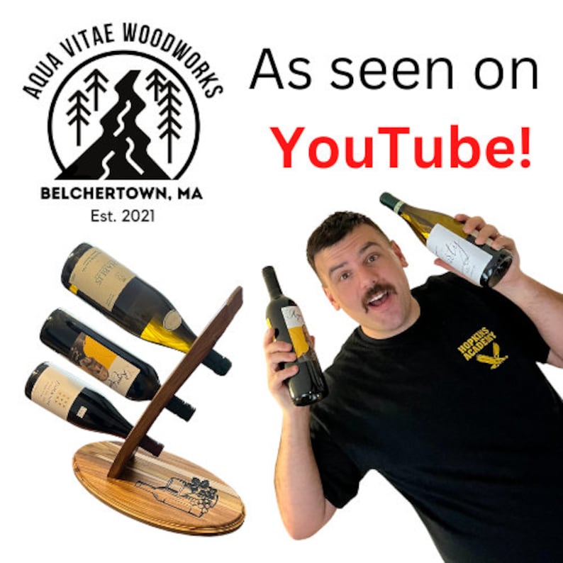 CNC Wine Rack SVG File / Wine Rack Build Instructions / Wine Display