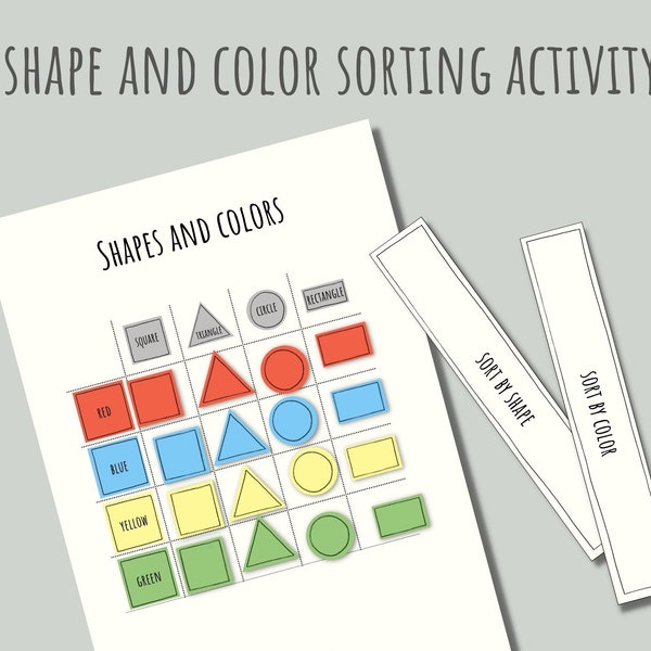 Shape Sorter - Etsy