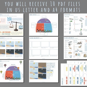 Wind Experiment Kids Printable Learning Activities Kindergarten Weather ...