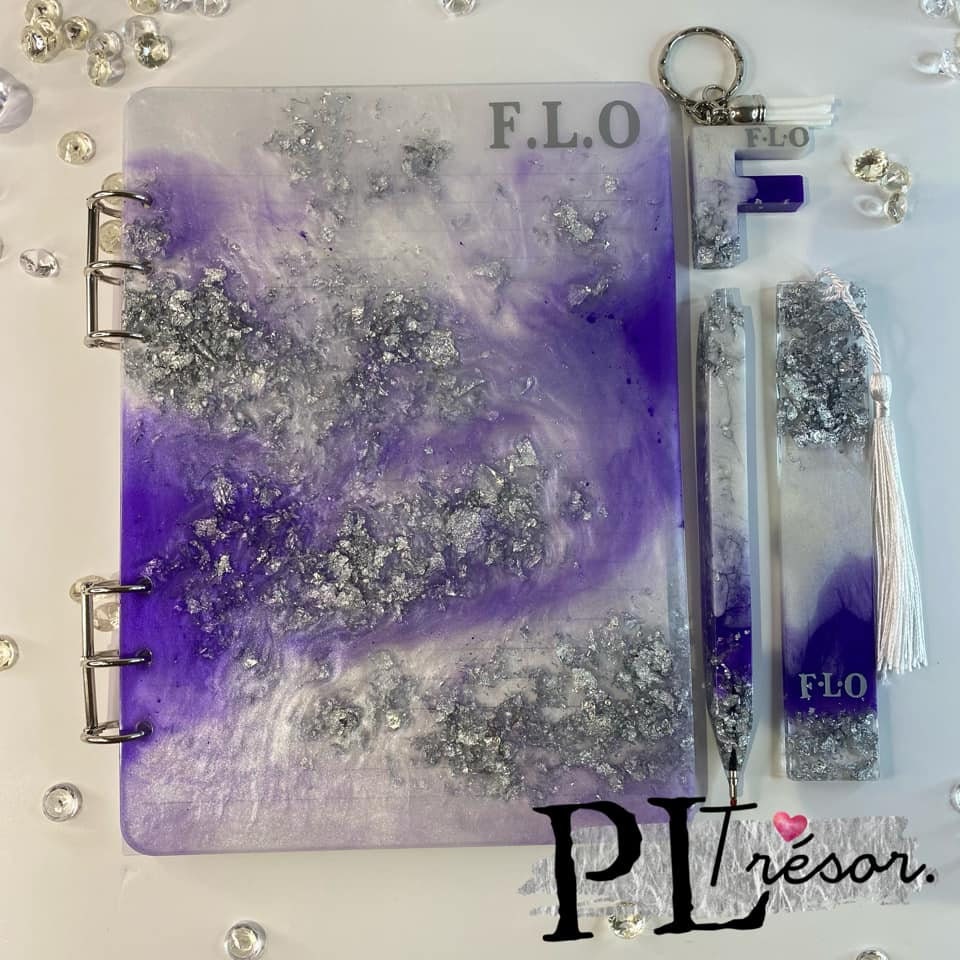 A5 Refillable Resin Notebook Set Etsy