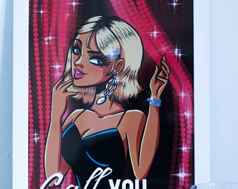 Bebe Rexha 'Call You Mine • A4 Glossy Print • A Must-Have