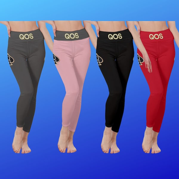 Queen of Spades Women's High Waist Leggings | QOS pants