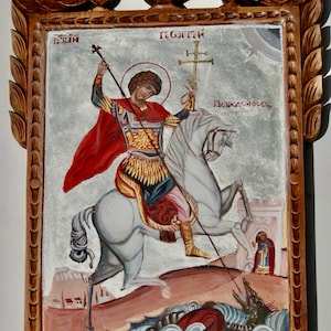 Saint George Miniature 35x25cm