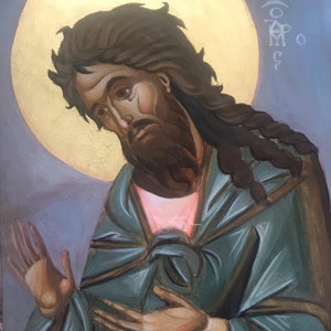 An Icon of Saint John the Baptist