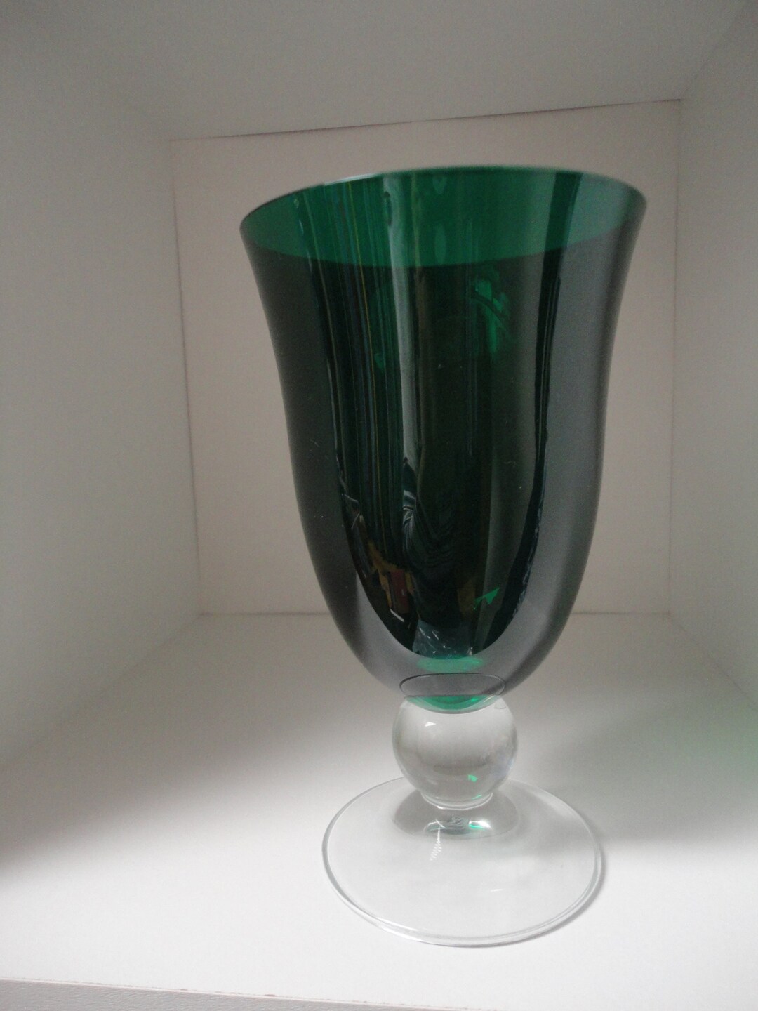 Lenox Crystal Holiday Gems Emerald All Purpose Stemware Set of Two Etsy