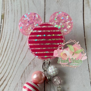 Piglet Badge Reel nurses-doctor-lab tec-phlebotomist-the office