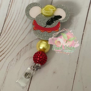 Carrete de insignia en forma de Dumbo Mickey