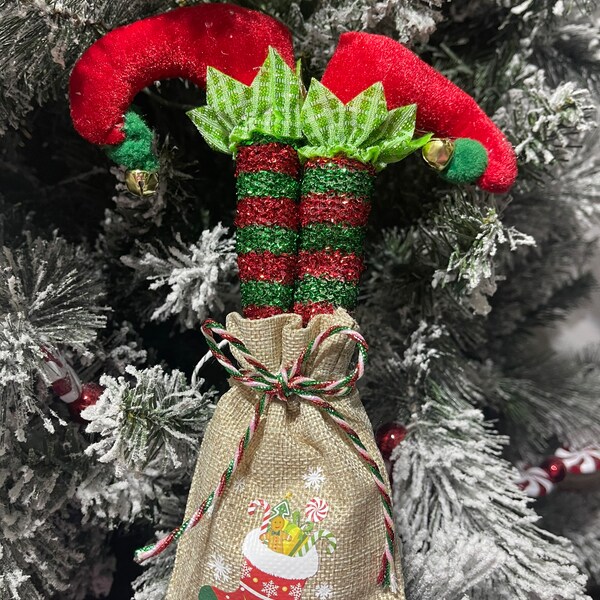 Elf Christmas tree ornament