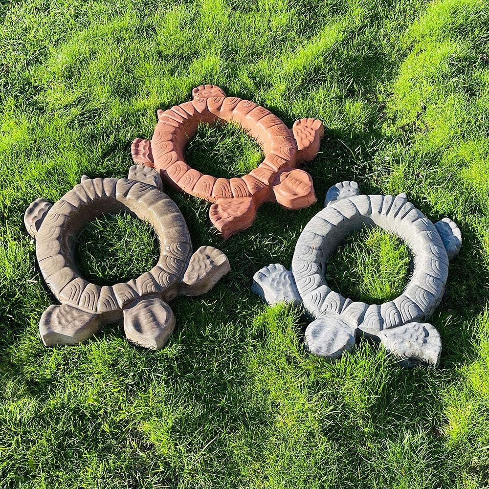 1 Schildkröte Gießform Garten deko Pflanzrahmen Beton ...