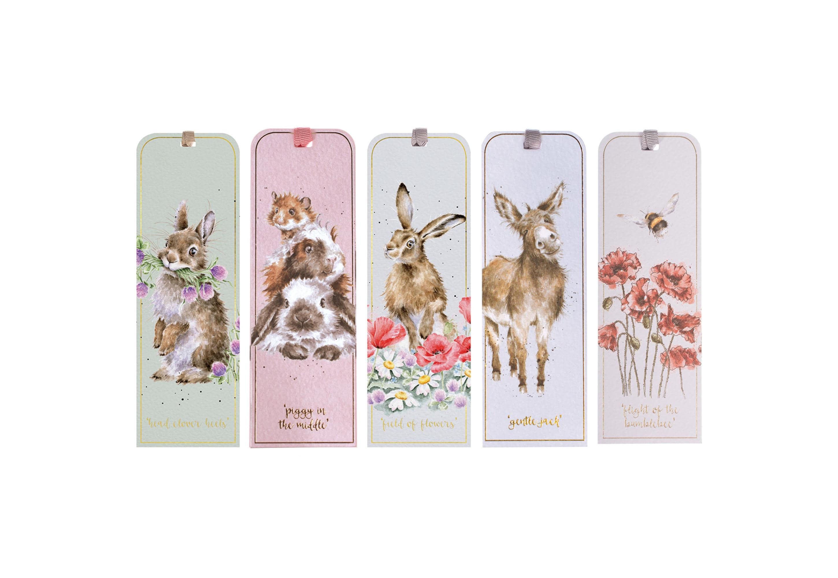 Wrendale A4 Notebook Head Clover Heels - konijn | A4 ringband | Stip
