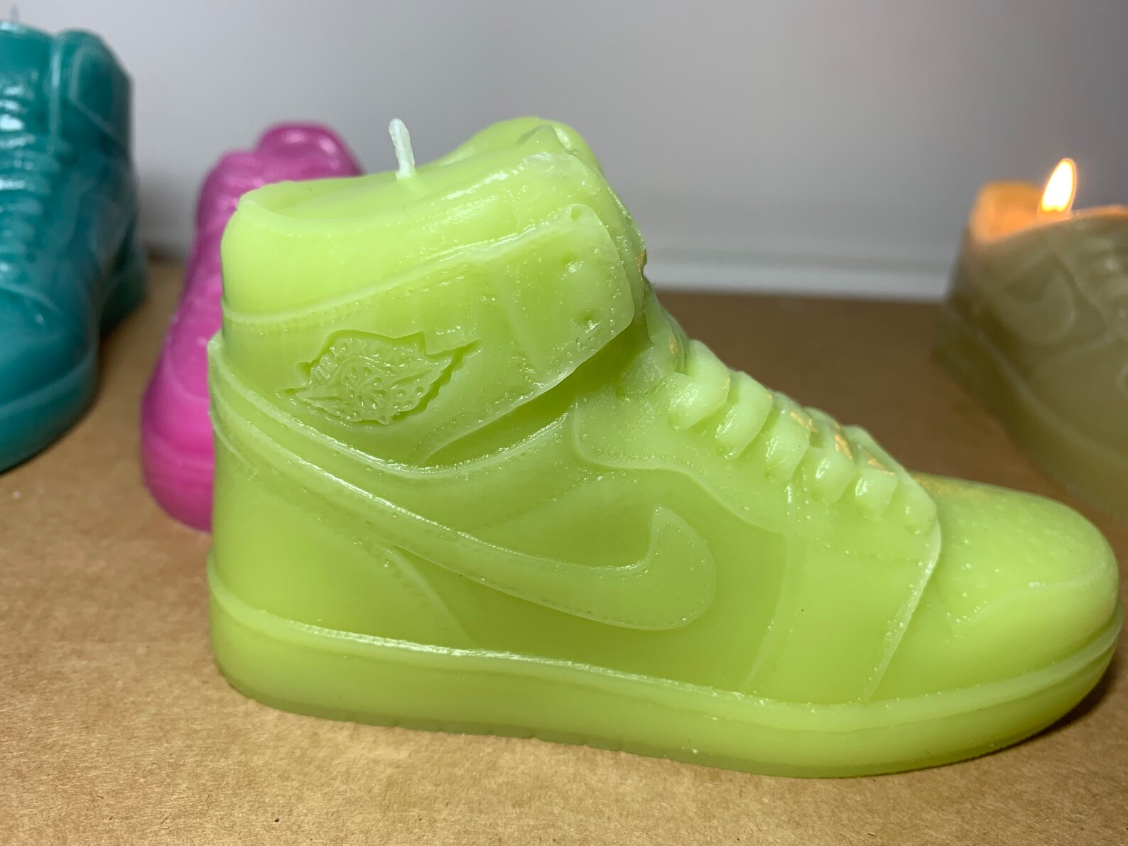 Nike air Jordan scented candle vegan friendly Etsy