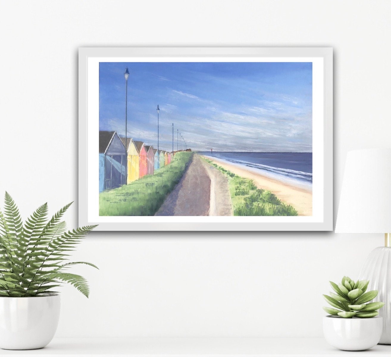 Sutton on Sea Beach Print, Sutton on Sea Art Print, Lincolnshire Art