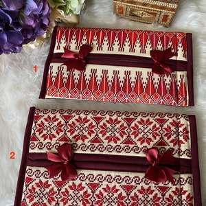 Palestinian Tatreez Tissue Holder
