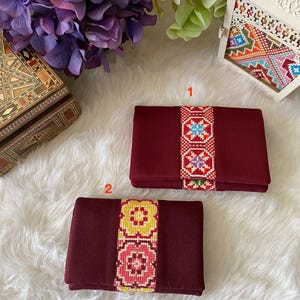 Palestinian Tatreez Wallet