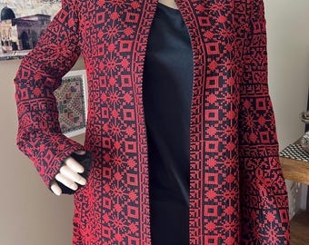 Tatreez Jackets - Machine Embroidered