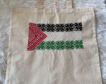 Tatreez Tote bags - Hand embroidered