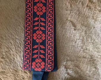 Machine Stitched Tatreez Belt
