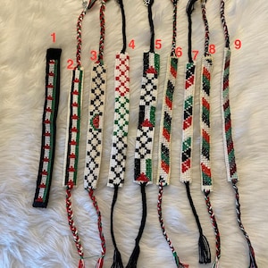 Handmade Tatreez Bracelets