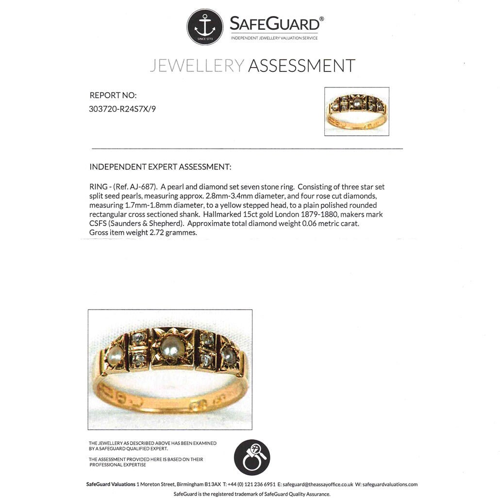 Diamond Ring Valuation Report Valuing Jewellery Jewellery