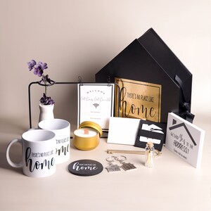 Housewarming Gift Basket for New Home Buyer, Real Estate Gift