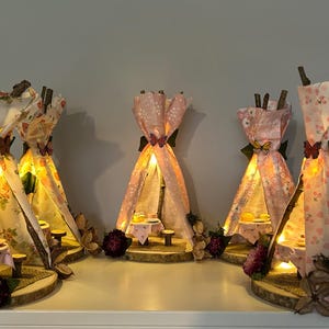 Fairy Camp Table Centerpieces