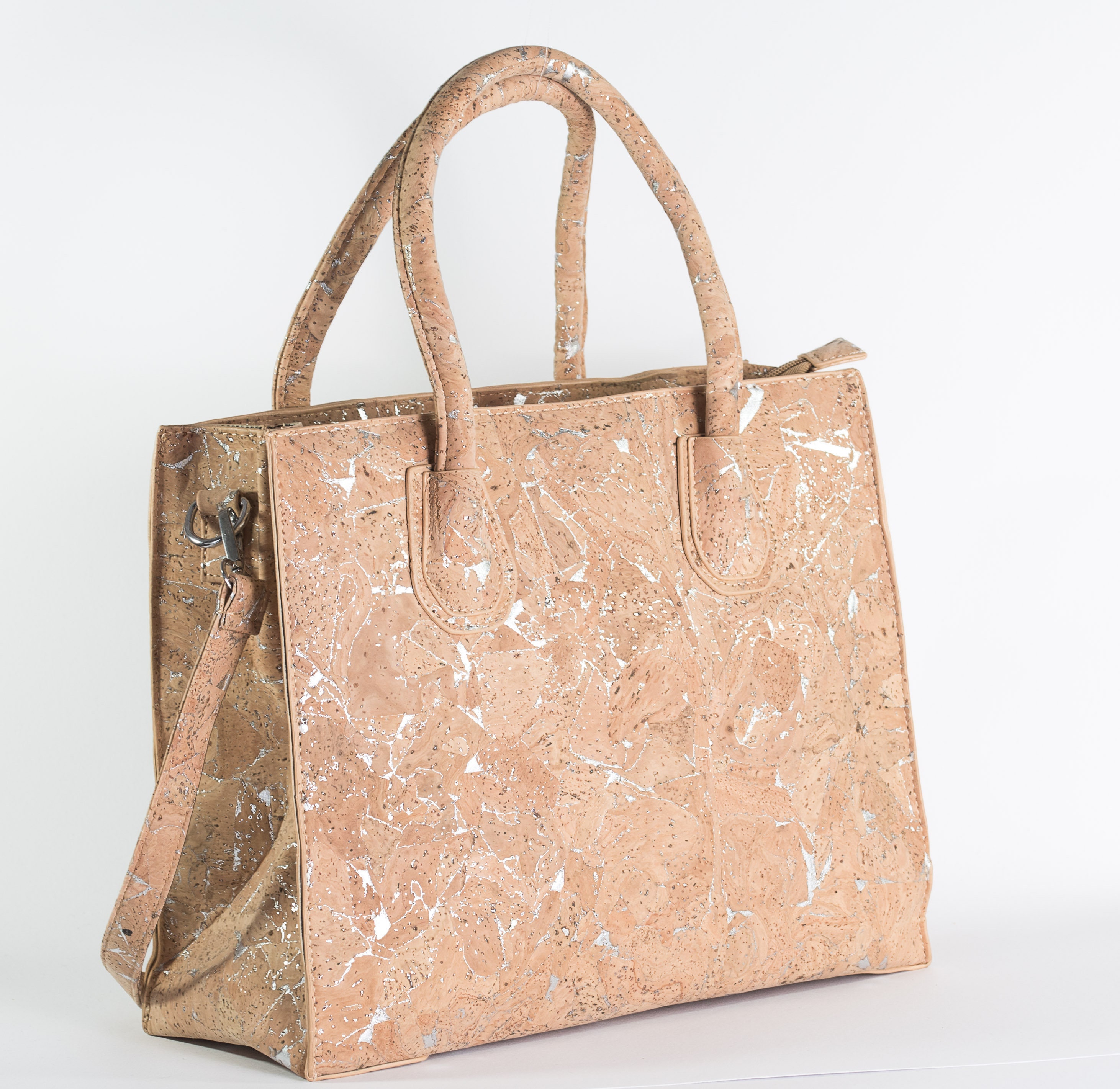 Vegan Bag Cork Leather Eco Friendly Vegan Shoulder Bag Women Etsy UK