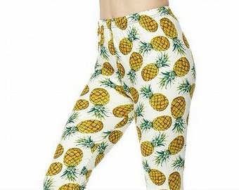 pineapple leggings plus size