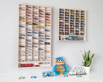 Personalised Display Hot Wheels Cars, 1/64 Diecast, for Disney Cars Garage, Matchbox Display Unit Shelf Toy Storage