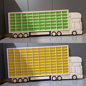 Display for Hot Wheels Cars, 1/64 Diecast Car Garage Matchbox Display Unit Shelf Toy Storage