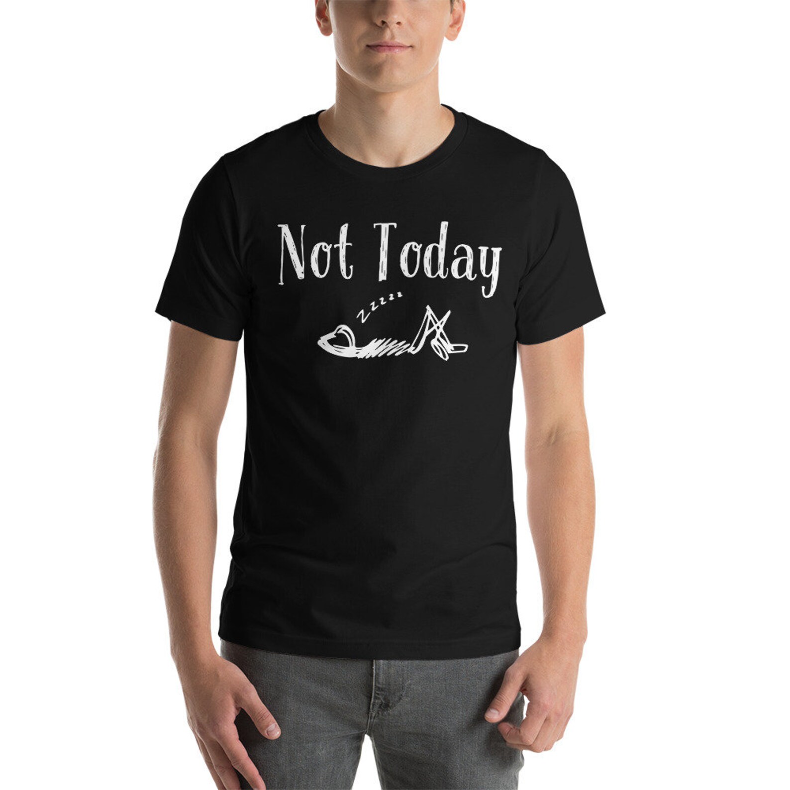 Not Today Unisex TShirt Funny TShirt Sarcastic TShirt Etsy