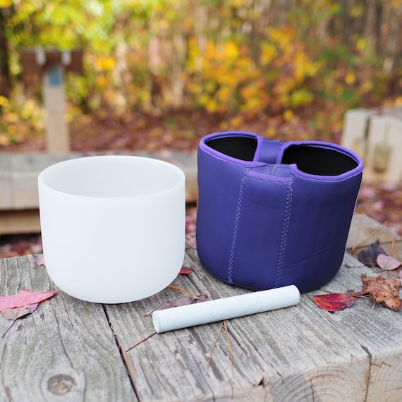 癒しの音　フロストクリスタル シンギングボール Amazon | フロストクォーツクリスタルシンギングボウル、6-12