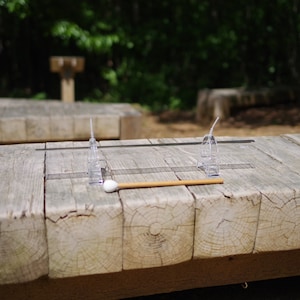699Hz F5 note Single Crystal Harp Tube, Perfect Pitch F5 Note, with Free mallet ,Sound Therapy Quartz Crystal
