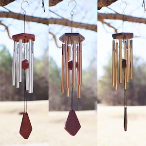 Personalized 14inch Metal Wind Chimes for outdoor, garden, sound healing, meditation, memorial wind chimes